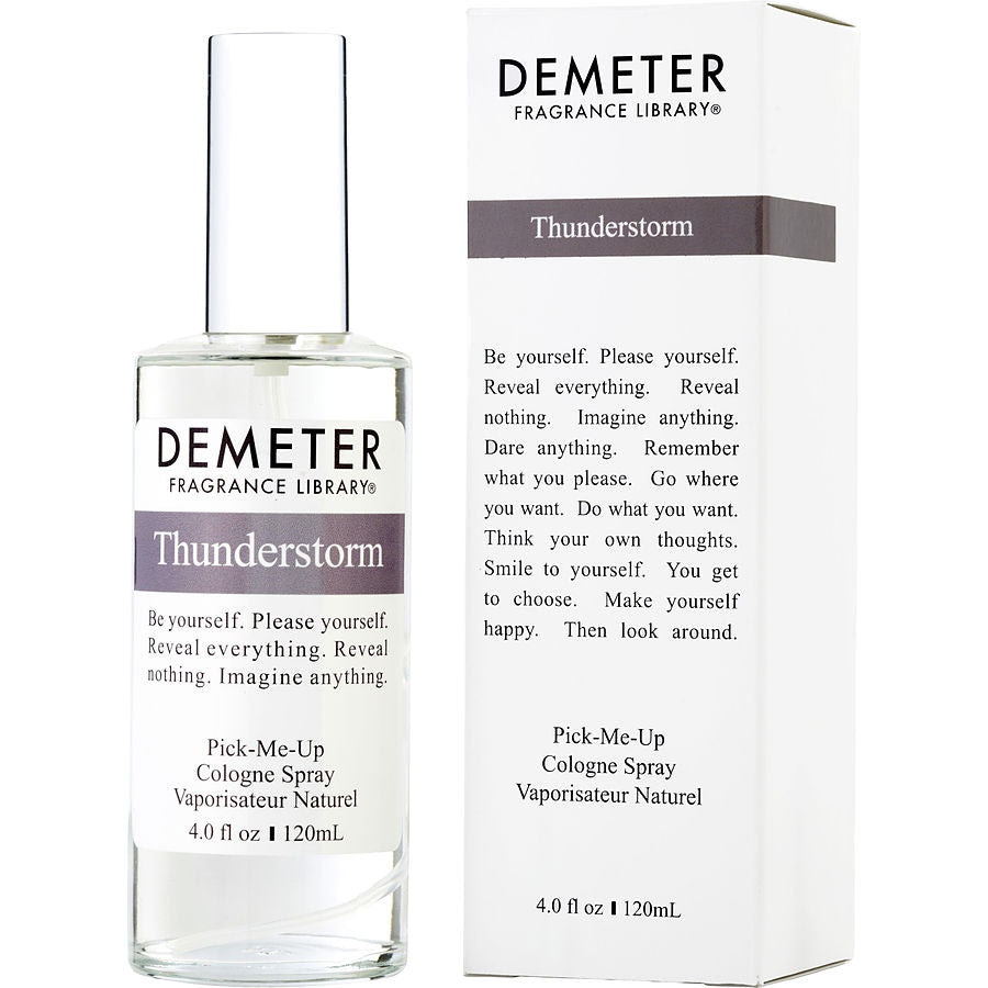 Demeter thunderstorm cologne spray 4 oz