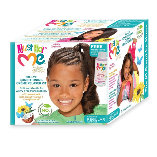 JUST FOR ME CONDITIONING RELAXER KIT - 1 REGULAR