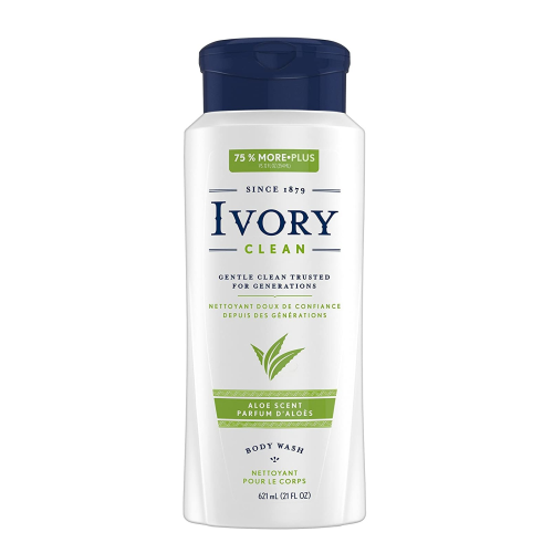 IVORY CLEAN BODY WASH - ALOE 21OZ