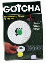 Gotcha Golf Tape Measure Closest To Pin Fits In Bag NEW