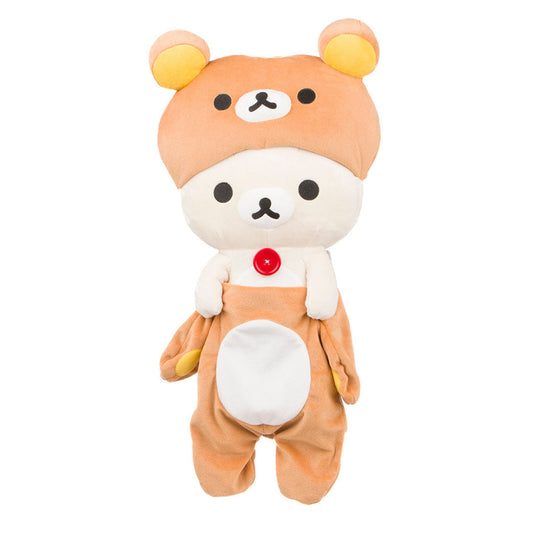 San-X Rilakkuma and Friends 13.5" Original Korilakkuma in Rilakkuma Kigurumi Costume Plush Toy