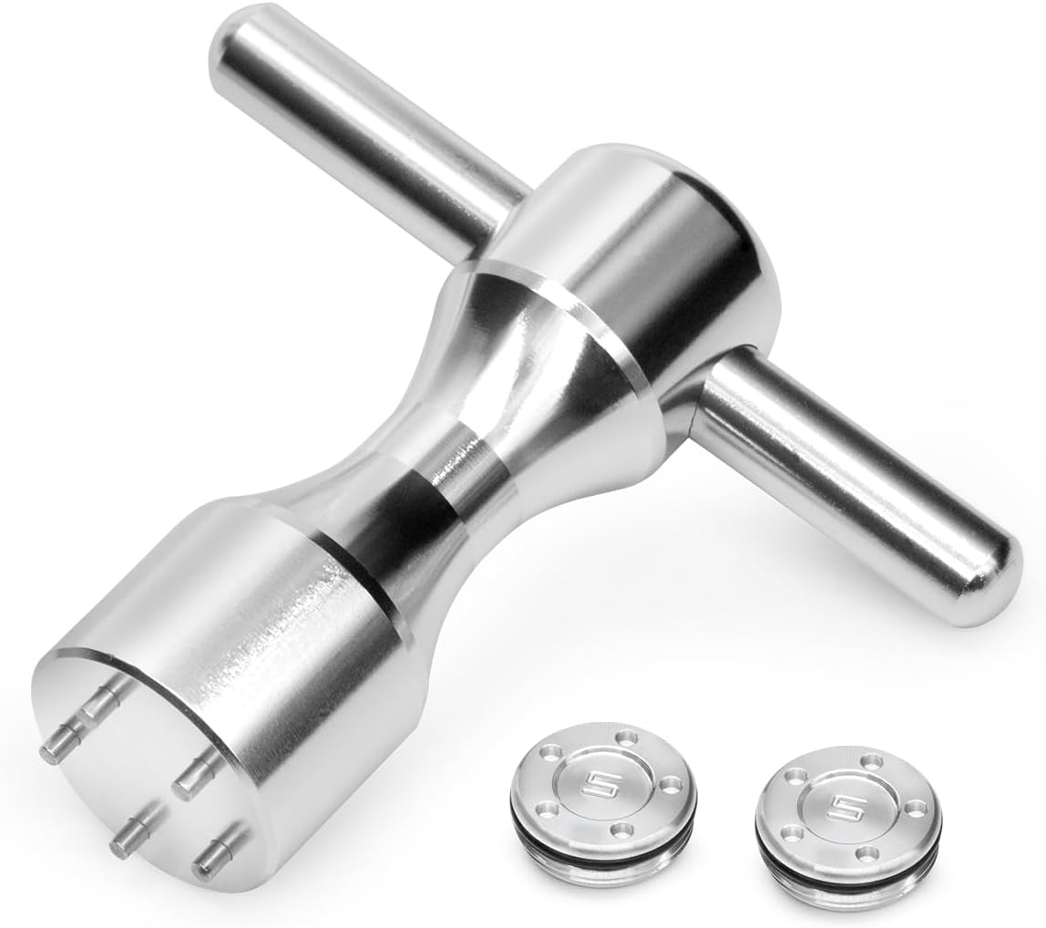 Golf Putter Head Weight 2pcs 5g/10g/15g/20g/25g/30g/35g/40g/45g with Wrench Kit Set Compatible with Titleist Scotty Cameron Putters Newport (5g+Wrench (2pcs))