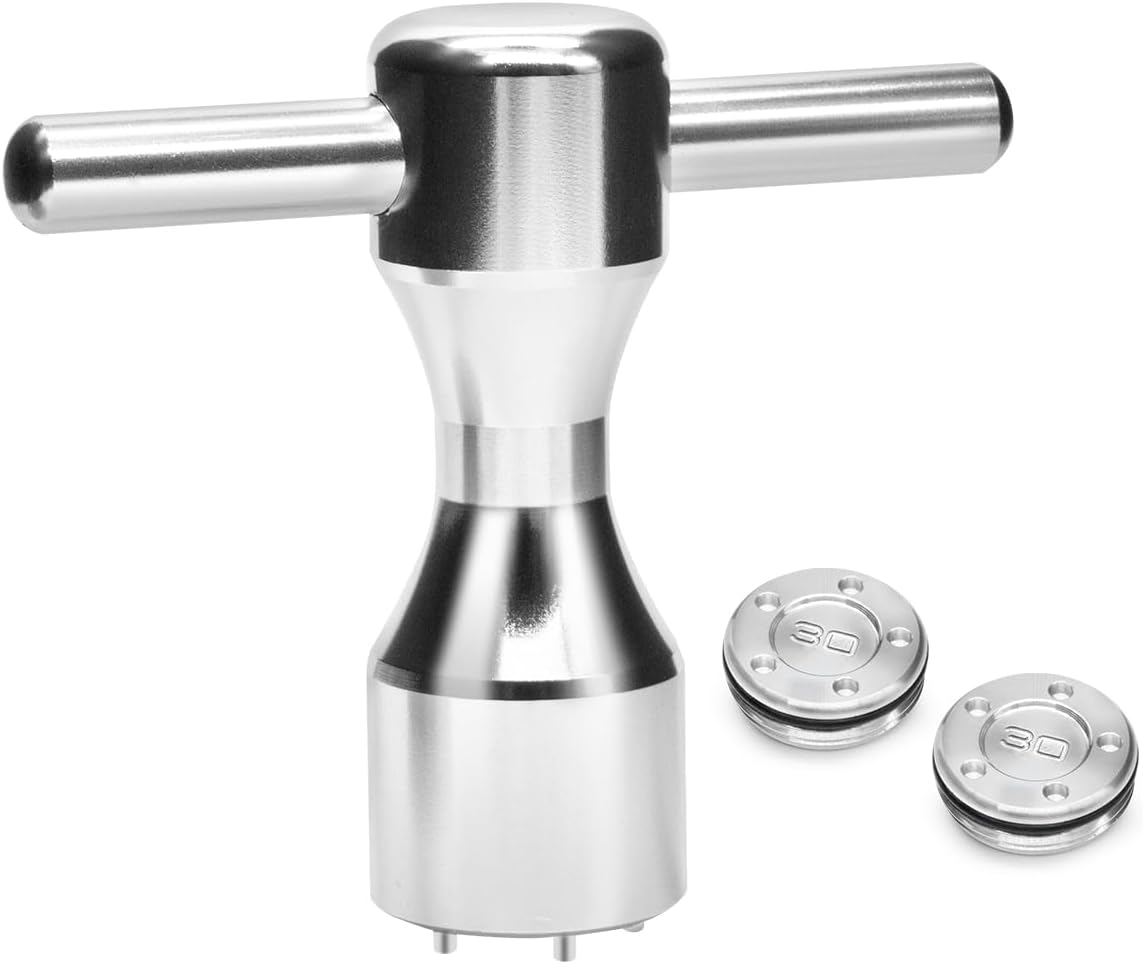 Golf Putter Head Weight 2pcs 5g/10g/15g/20g/25g/30g/35g/40g/45g with Wrench Kit Set Compatible with Titleist Scotty Cameron Putters Newport (30g+Wrench (2pcs))