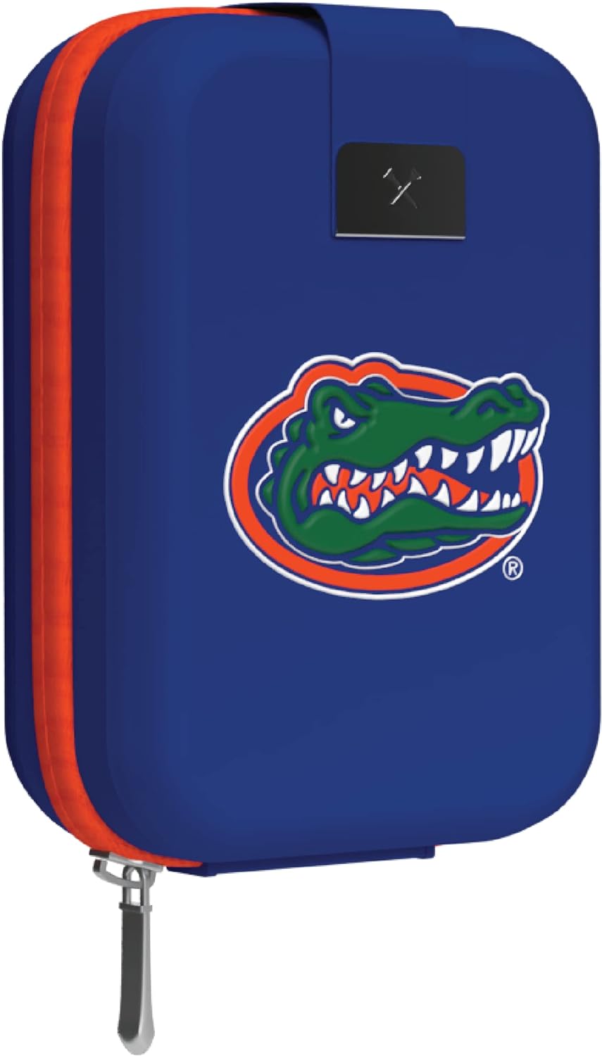 Blue Tees Golf - Premium Hard Shell Synthetic Leather Rangefinder Carrying Case With Clip - Florida