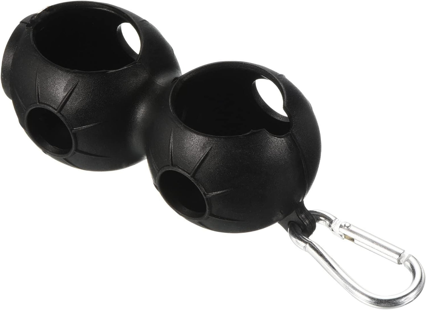 PATIKIL Golf Ball Holders, Balls Carrier Protective Portable Sleeve with Buckles for Golf Bag Belt