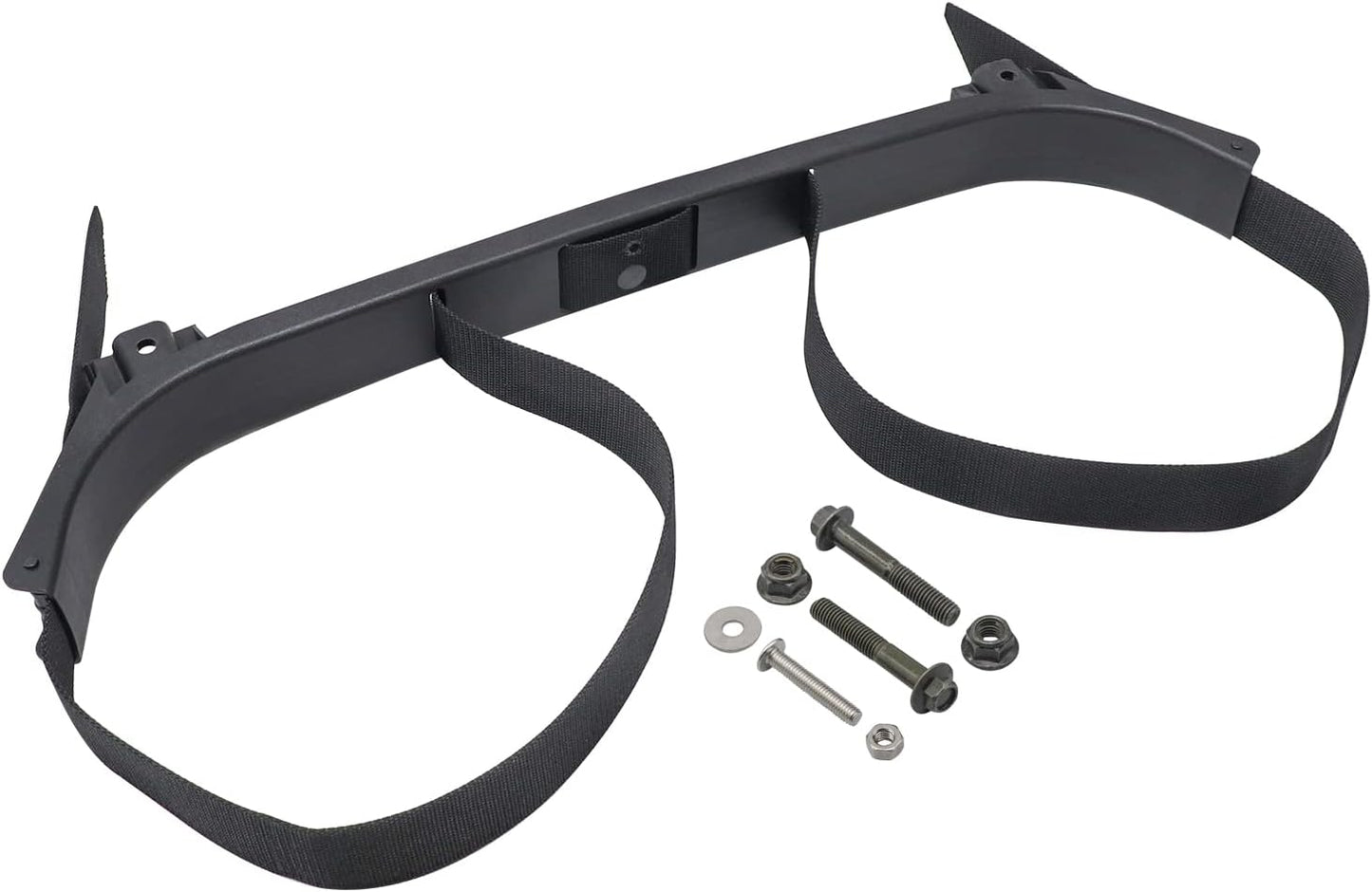 Golf Bag Attachment for 1987-Up Club Car DS Gas & Electric Golf Carts 1013935, Golf Bag Holder Bracket Rack Assembly for Golf Cart Rear Seat- Black(2 Seat)