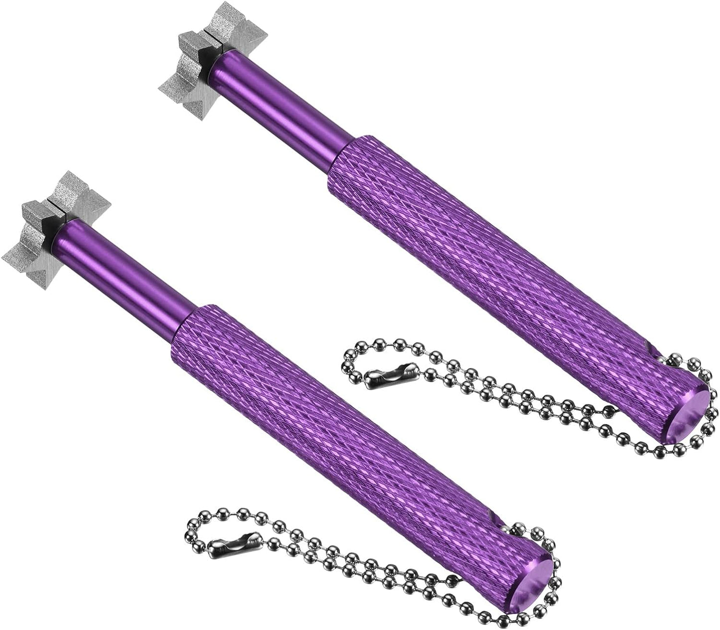 PATIKIL Golf Club Groove Sharpener, Type Heads Re-Grooving Tool Golf Club Cleaning for Golf Irons Wedges Utility Clubs