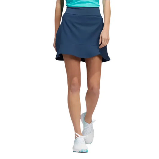 Adidas Ladies Frill Skort - Navy