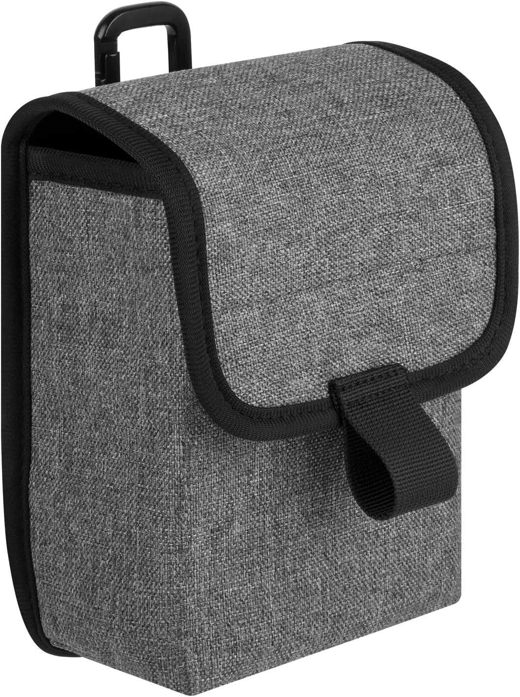 Golf Rangefinder Case Nylon Pouch Carrying Case Waist Bag Range Finder Protector with Carabiner, Universal Laser Range Finder Protective Storage Bag