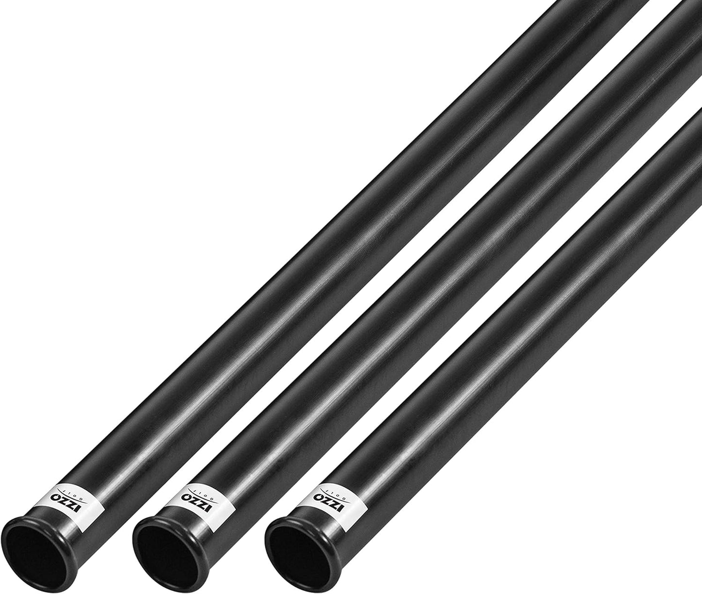 IZZO Golf Black Plastic Golf Club Tube