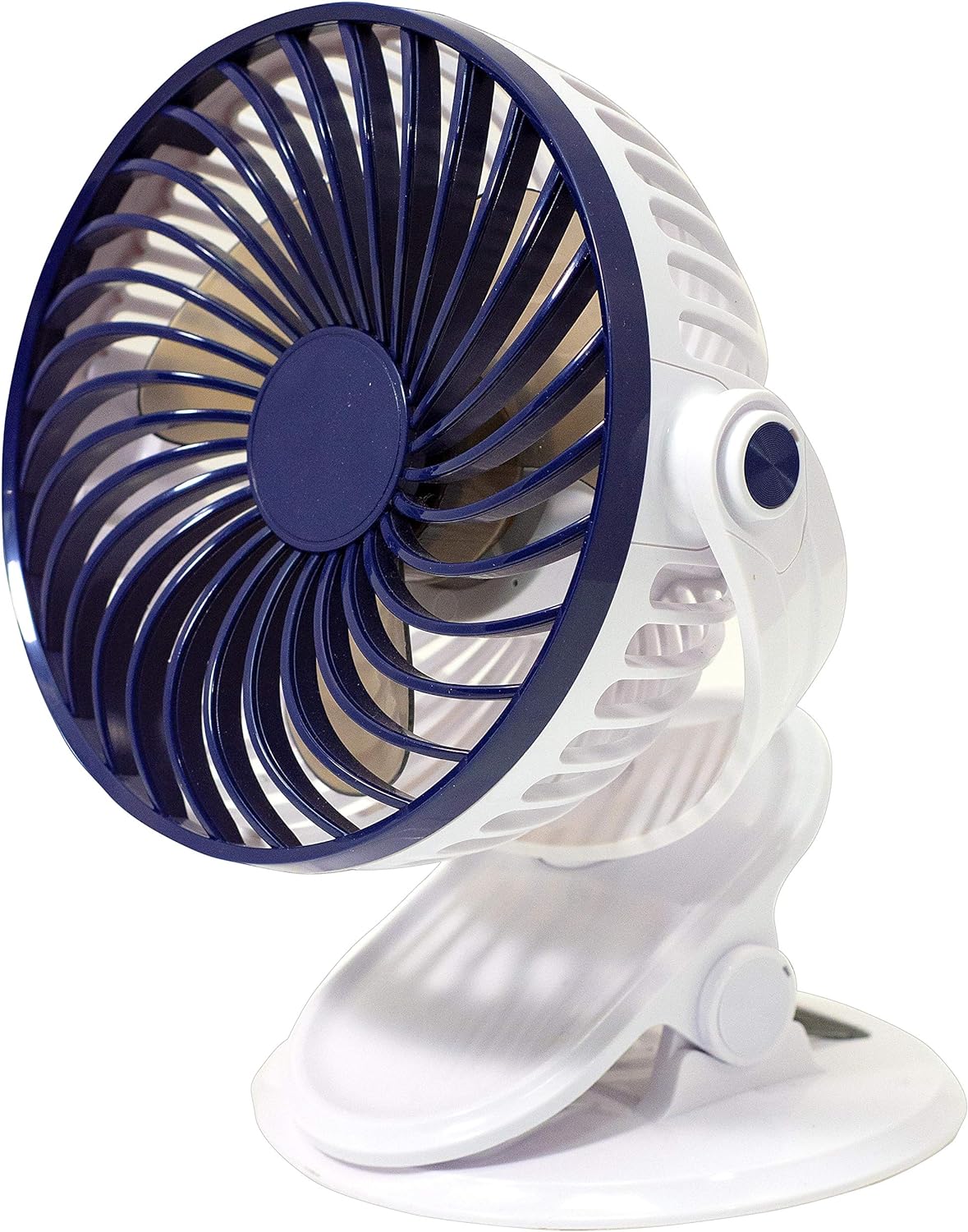 JEF World of Golf Portable Rechargeable Mini Fan W/Clip