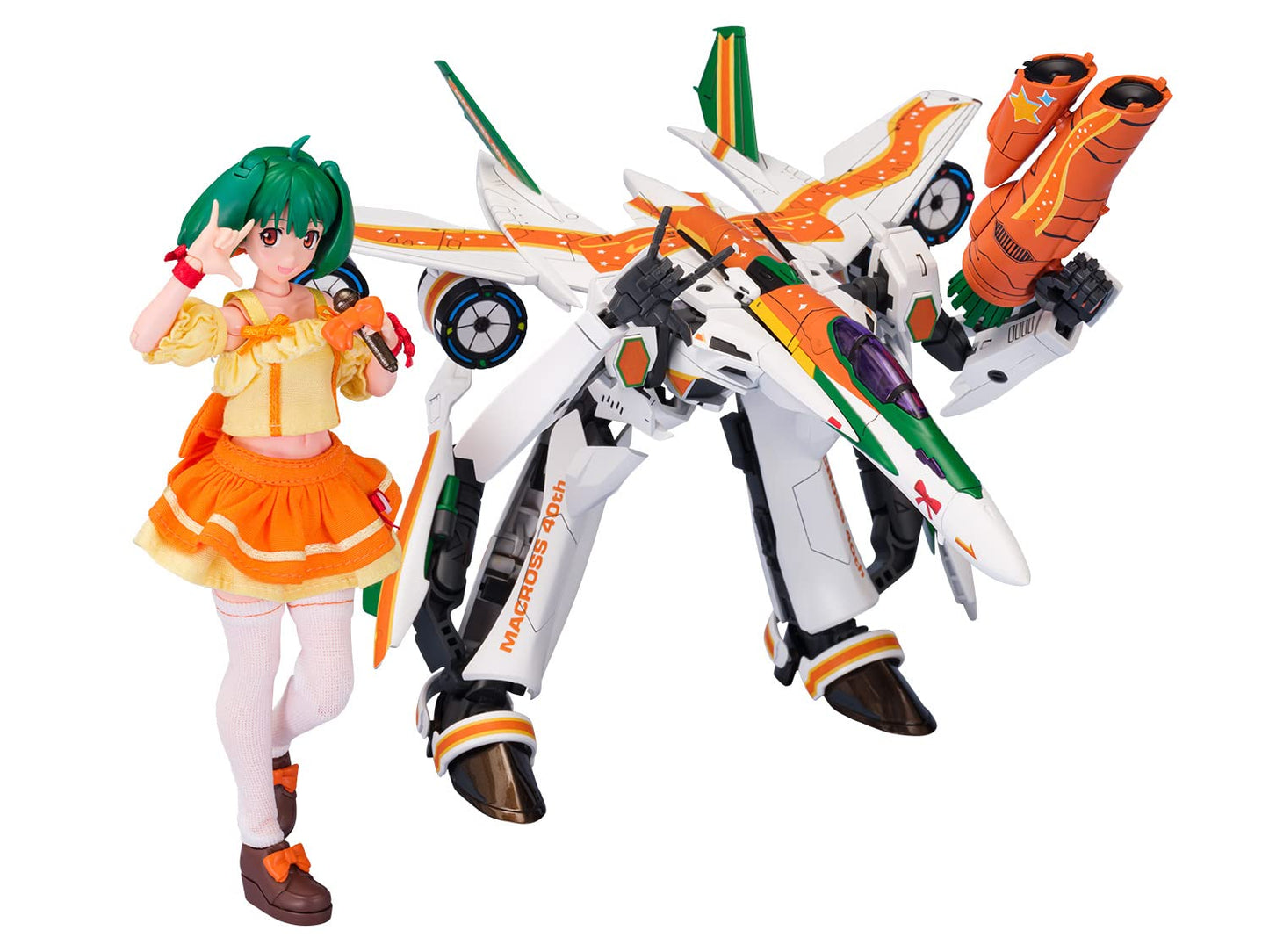 Macross Frontier Ranka Lee Aoshima Character Kit Selection Mc-10 V.F.G. Vf-25F Messiah 40Th Aniversary Aoshima