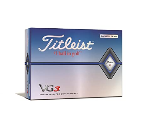 TITLEIST Golf Ball 2020 Model VG3 1 dozen Rainbow Pearl White T3026S NEW