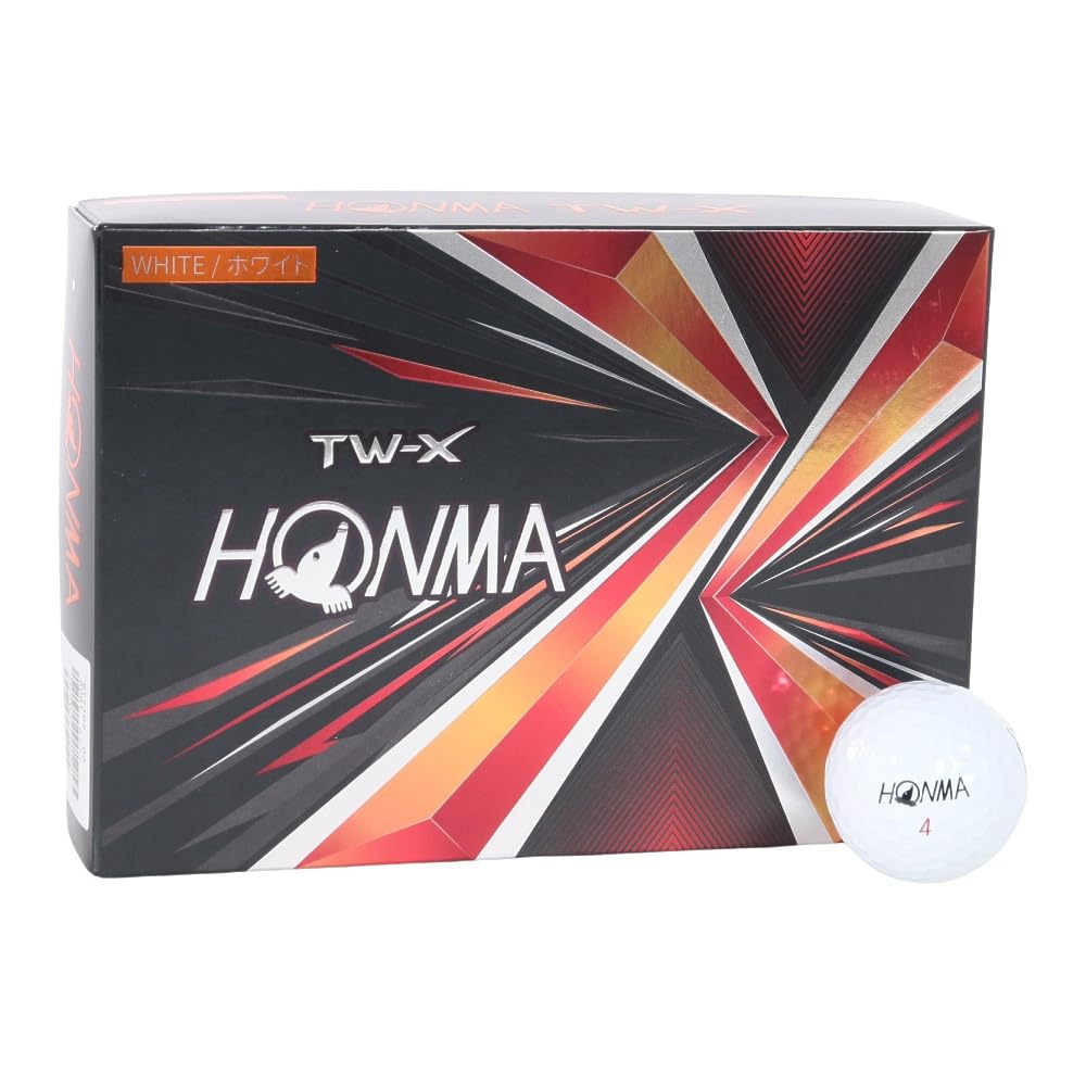 HONMA 2021 Model Golf Balls 1dozen HONMA TW-X_2021 White Tour Type BTQ2102 NEW
