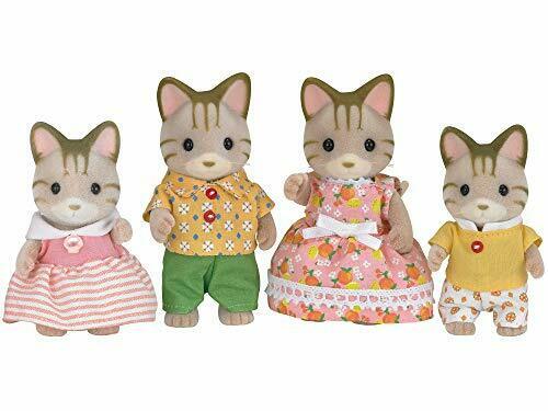 Epoch Striped Cat Family Sylvanian Families