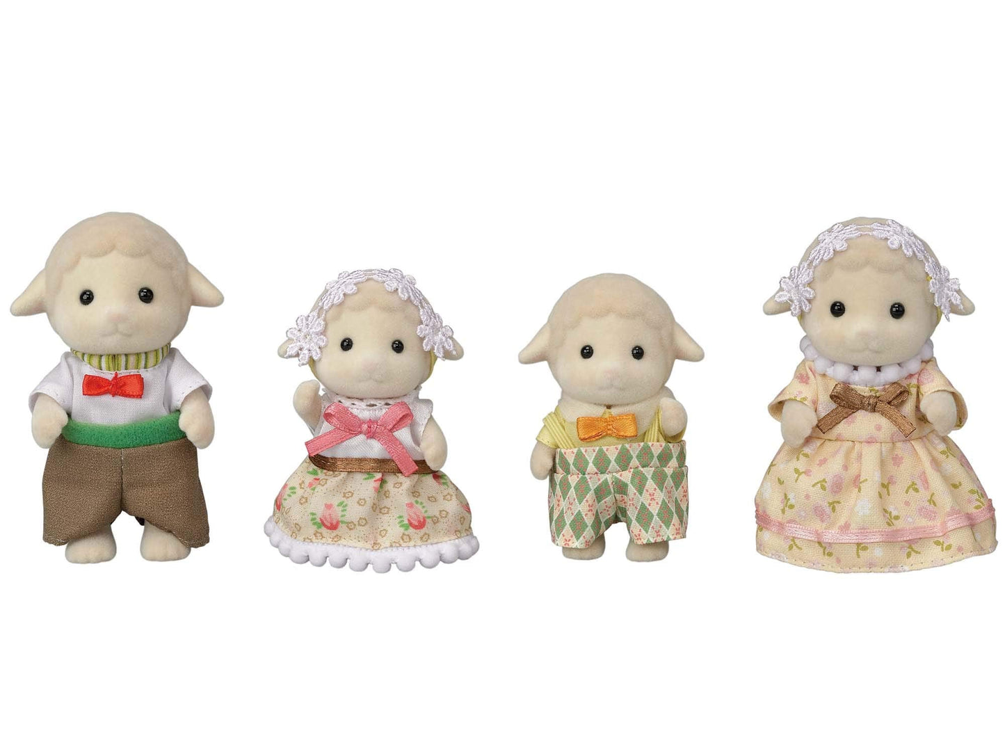 Epoch Sylvanian FS-42 Sheep Family Doll