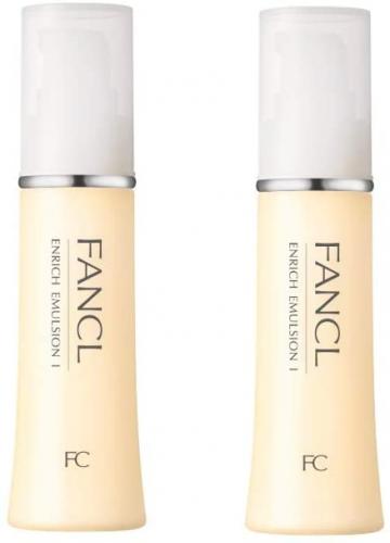 Fancl Enrich Emulsion I For Normal To Oily Skin 30ml × 2 - Milky Moisturizer Made In Japan