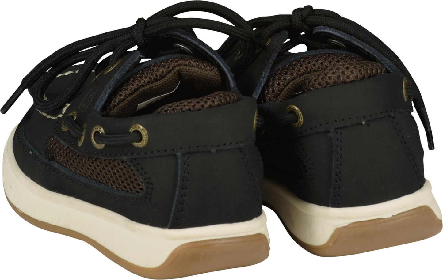 Me & Henry Hampton Leather Boat Shoes Navy