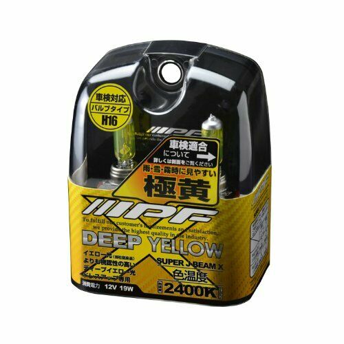 Ipf Fog Lamp Halogen H16 Valve Yellow 2400k Xy16