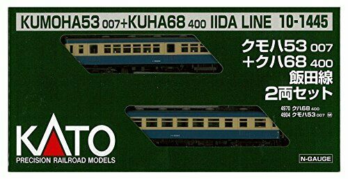 Kato N Scale Kumoha53-007 + Kuha68-400 Iida Line 2-car Set