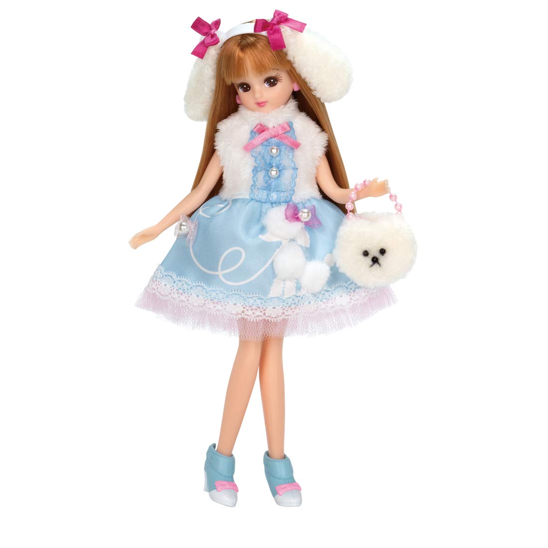 TAKARA TOMY Licca Doll Fluffy Dog (Doll is not included)