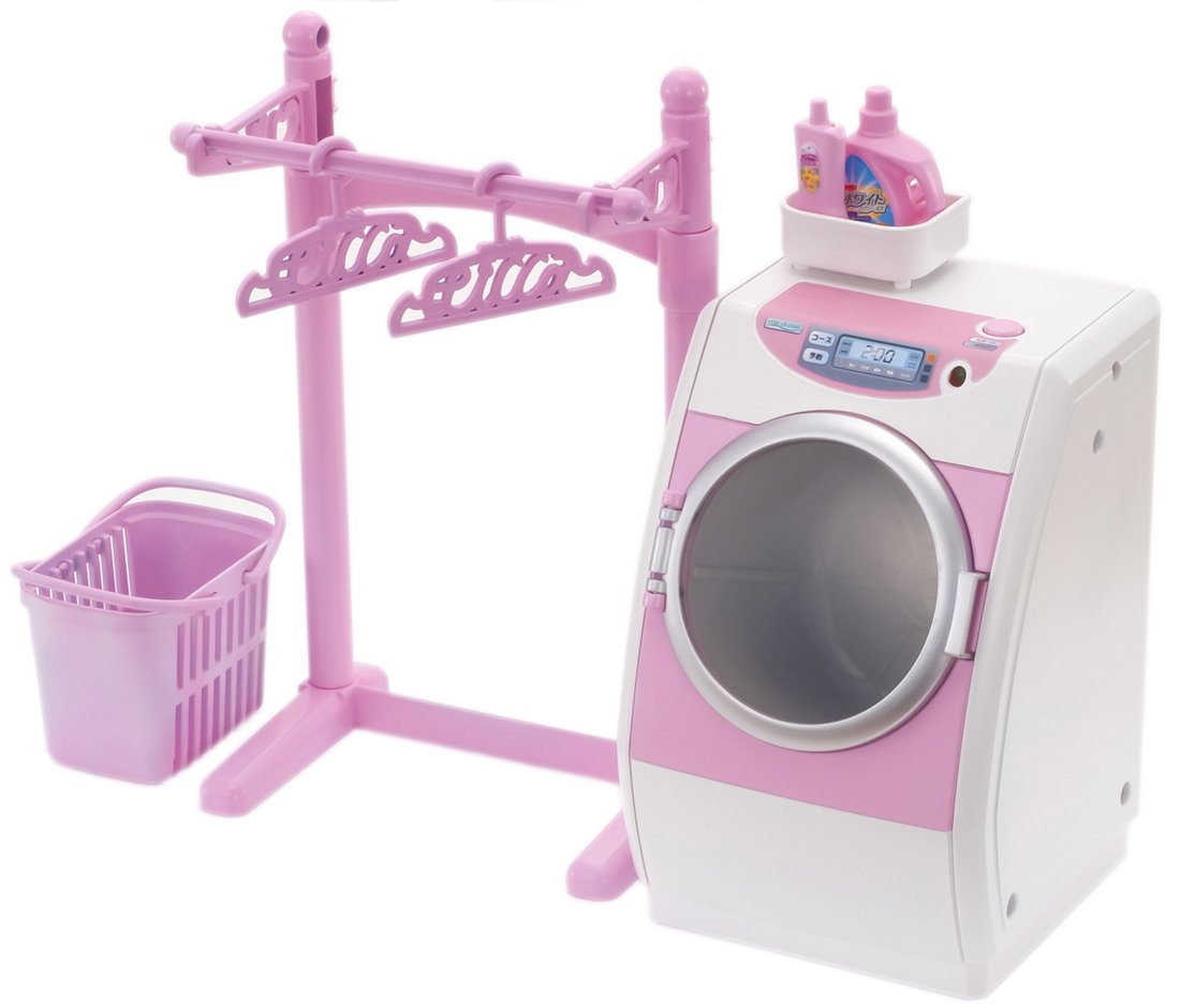 TAKARA TOMY Licca Doll Washing Machine Set Doll Not Included 441779