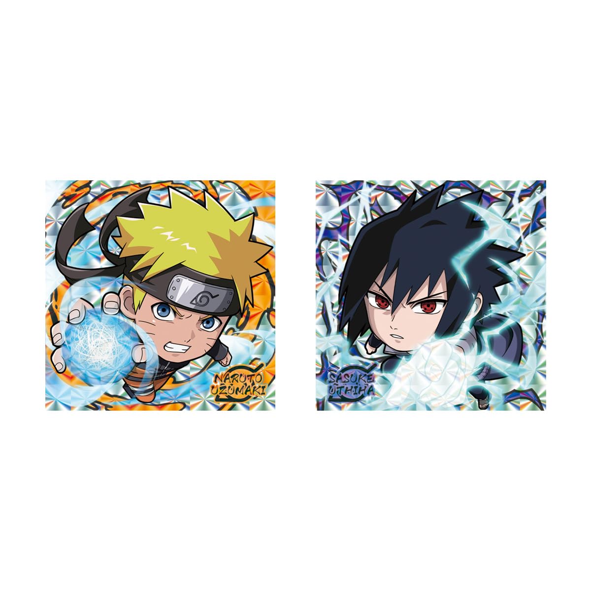 Bandai Naruto Shinobi World Sticker Wafer Candy Toy (20 Pieces) Japan Baked Confectionery
