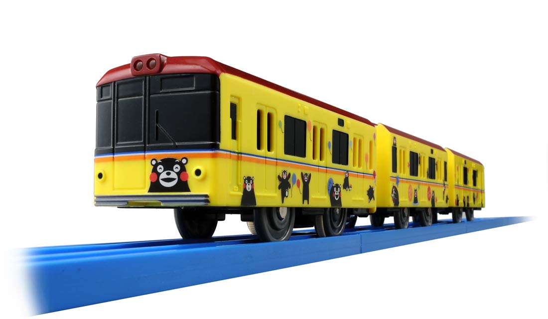 TAKARA TOMY Pla-Rail Tokyo Metro Ginza Line Kumamon Wrapping Train