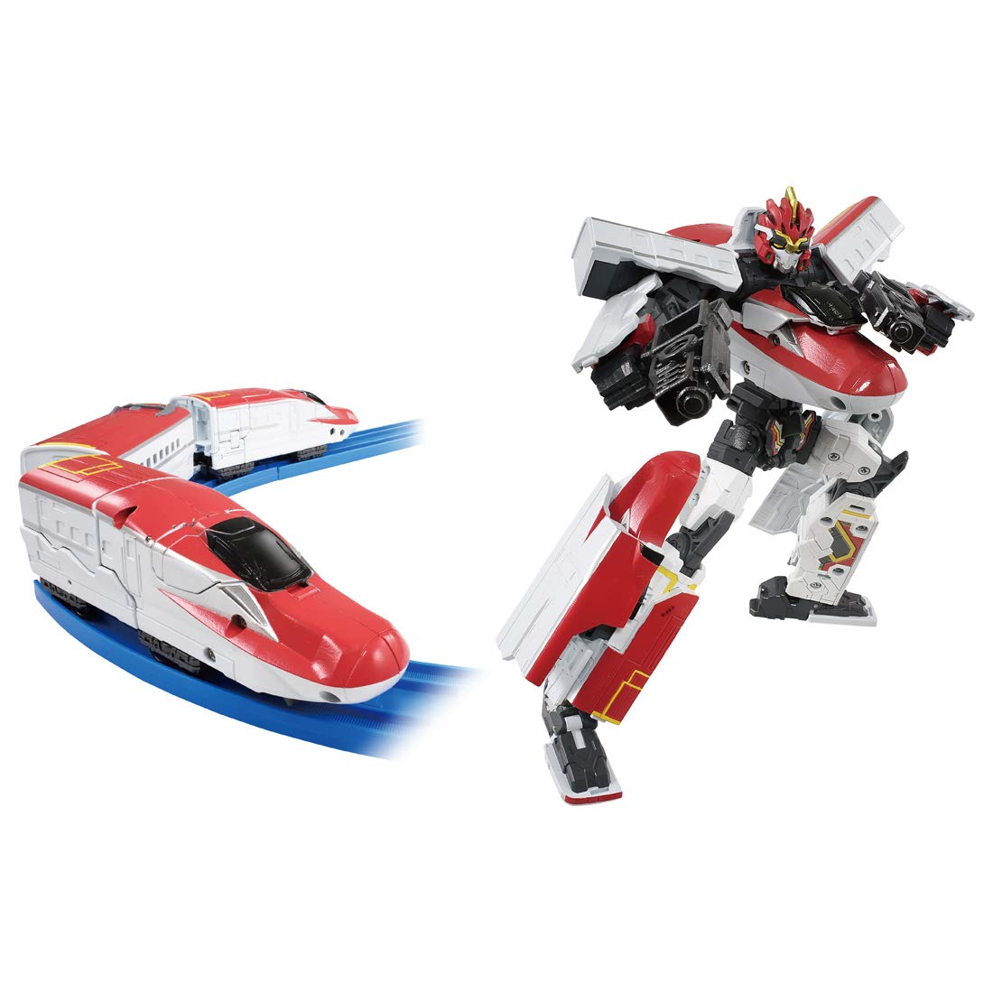 TAKARA TOMY Pla-Rail Shinkansen Transformation Robot Shinkarion Z E6 Komachi