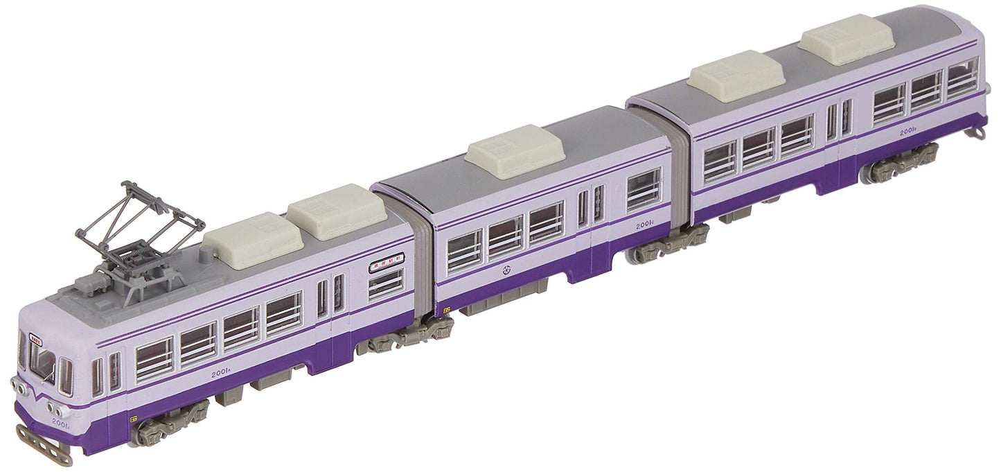 TOMYTEC Chikuho Electric Railway Type 2000 No.2001 Purple N Scale