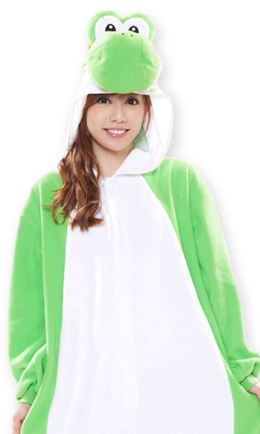 Sazac Super Mario Bros. Yoshi Fleece Costumes Cosplay Costume Gender Free Size