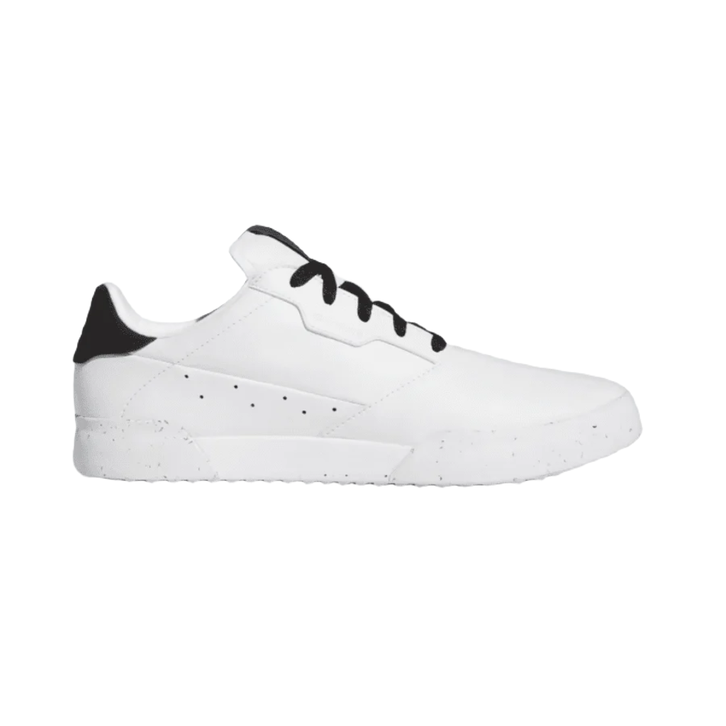 Adidas Retro Green Golf Shoes - White