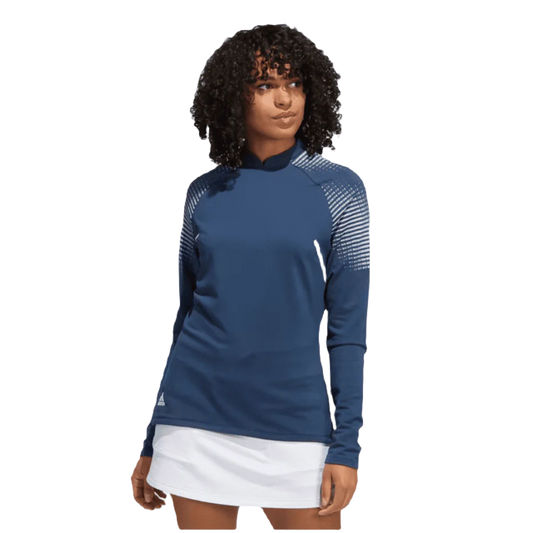 Adidas Ladies COLD.RDY Long-Sleeve Top - Navy