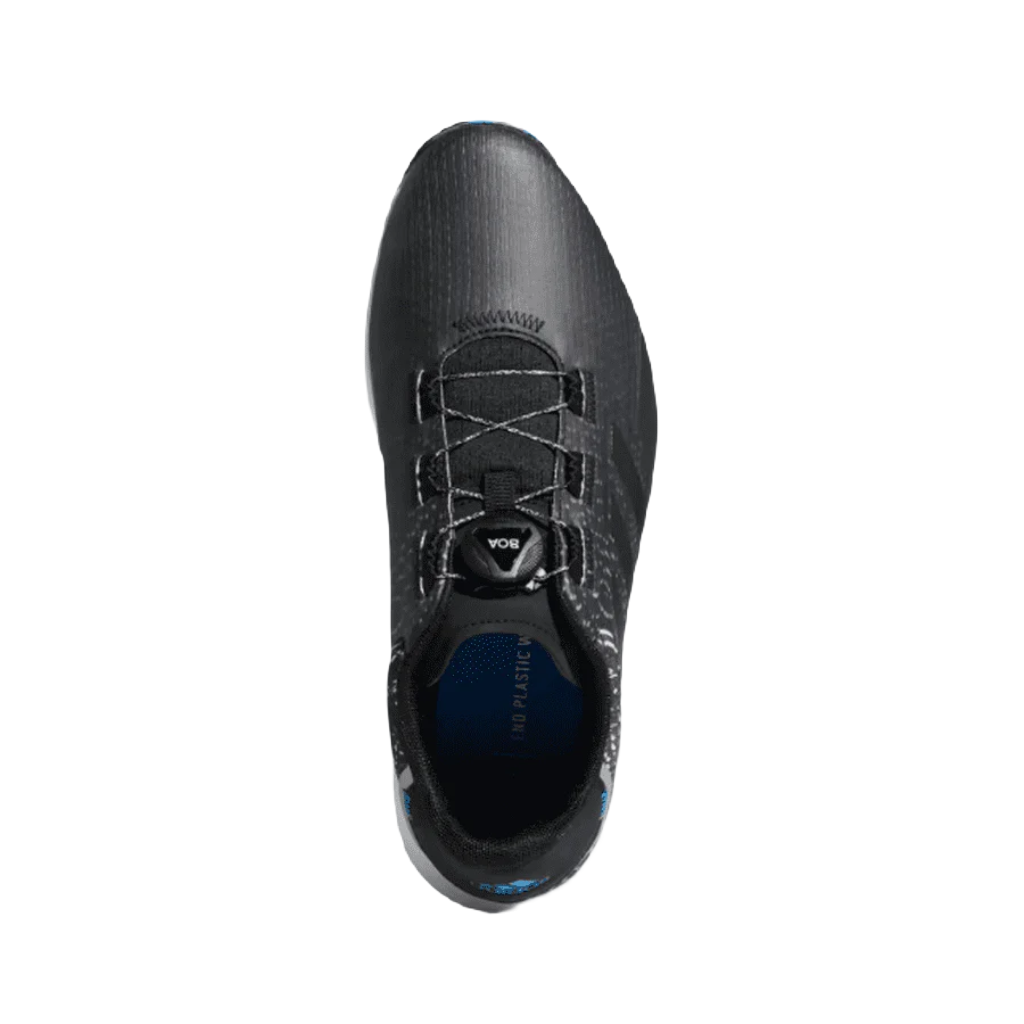 Adidas S2G BOA Wide Men's Spikeless Golf Shoes - Black