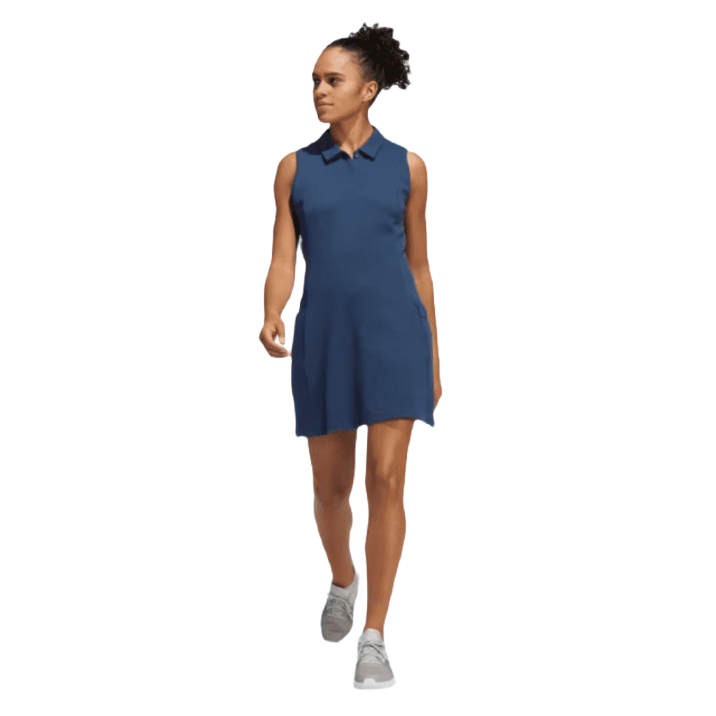 Adidas Go-To Sleeveless Golf Dress - Navy
