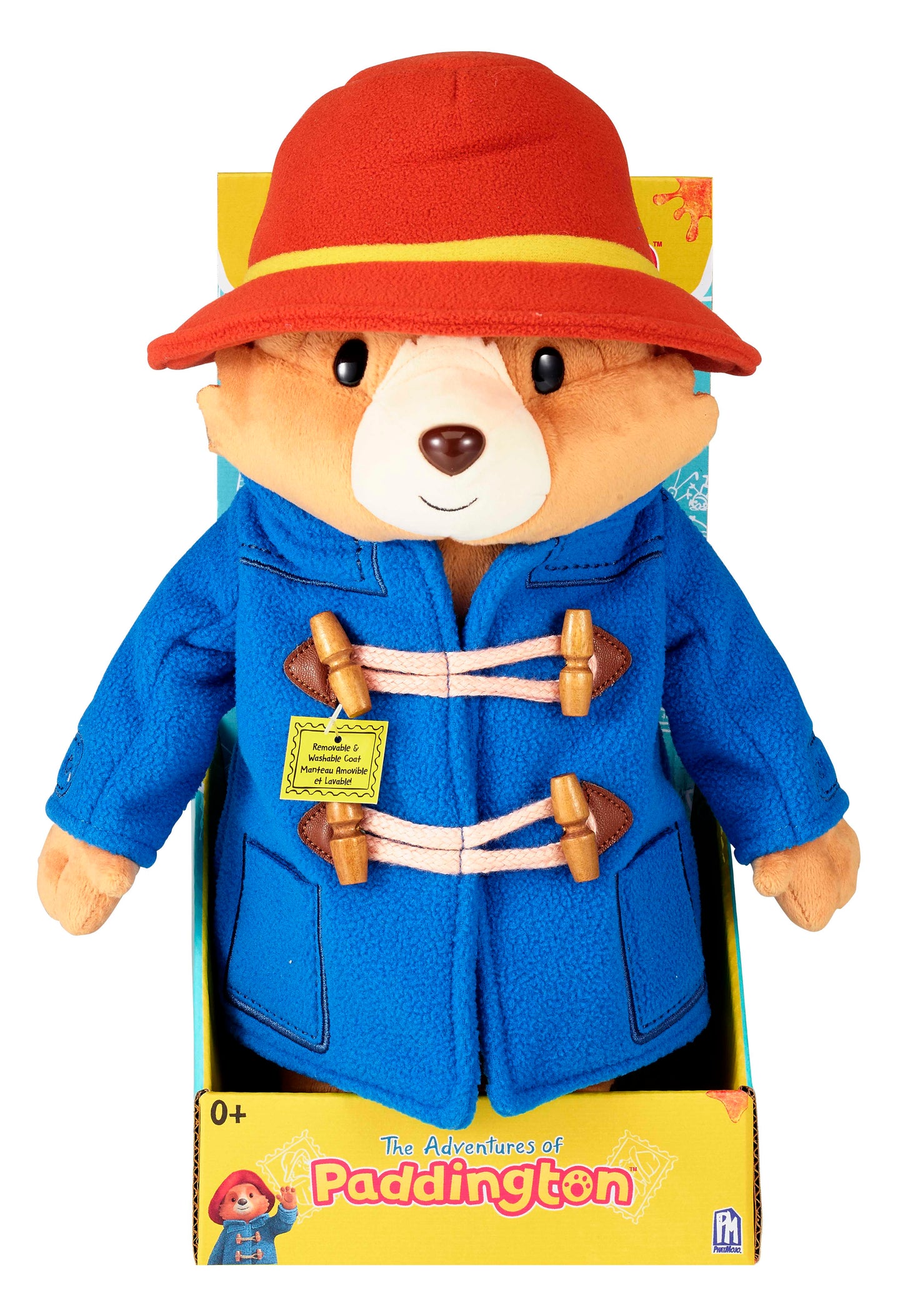 PADDINGTON - Paddington Deluxe Plush with Removable and Washable Coat (14" Tall)