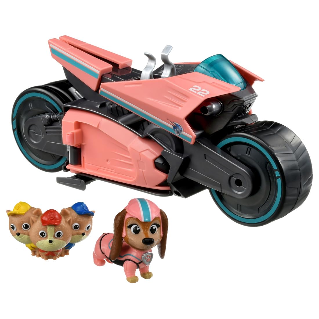 Takara Tomy Paw Patrol Mighty Movie Liberty Rescue Bike & Junior Patrollers