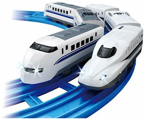 Takara Tomy Plarail Type300 & N700 'nozomi' Double Set W/light