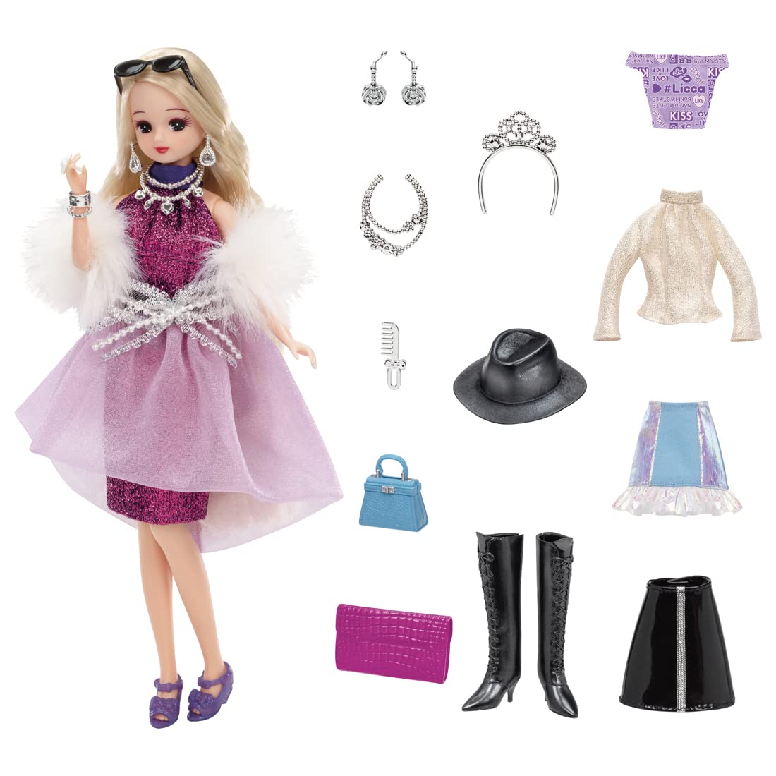 TAKARA TOMY Licca Doll #Licca #Reception Party Deluxe Set Doll