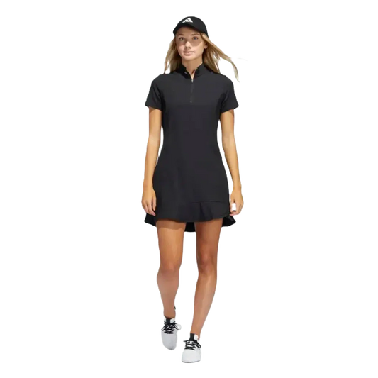 Adidas Ladies Frill Dress - Black