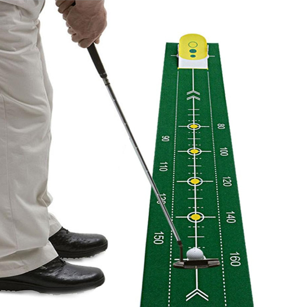 Professional Portable Roll Up Accurate Golf Club Putt Trainer