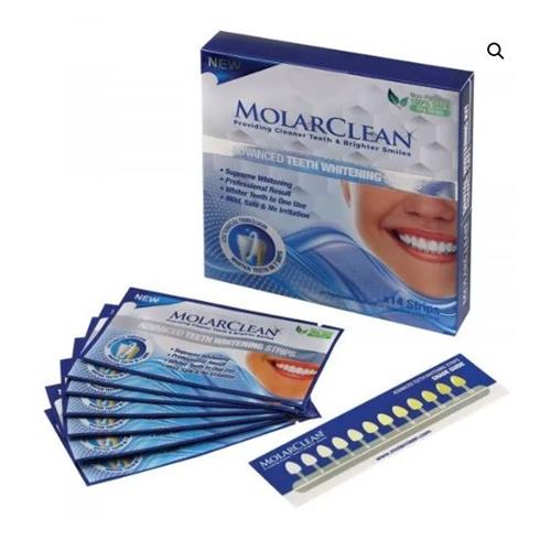 Molarclean Advanced Teeth Whitening Strips 14pk
