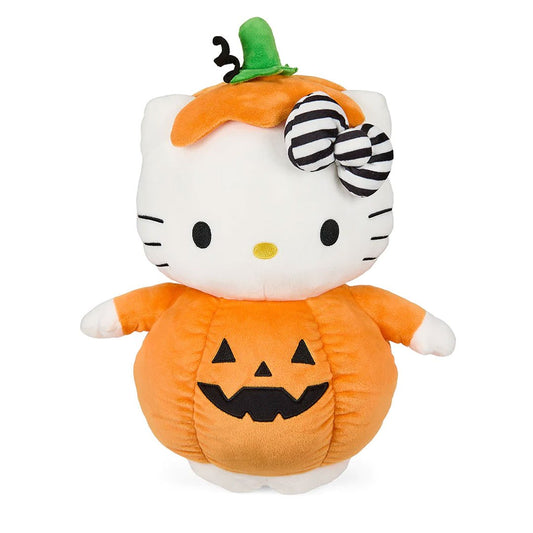 Kidrobot Sanrio 13" Hello Kitty Halloween Pumpkin Plush Toy