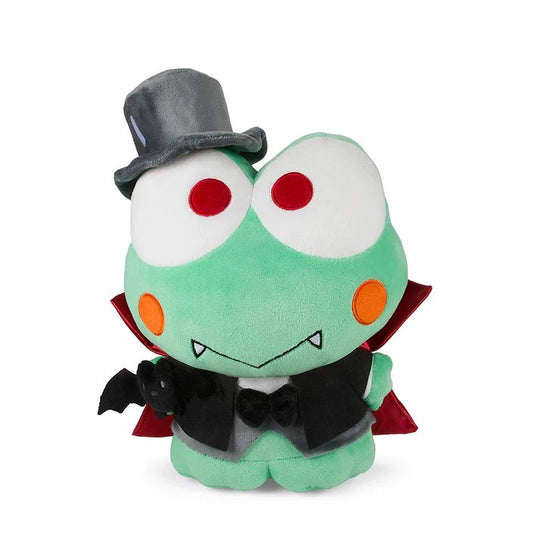 Kidrobot Sanrio 13" Keroppi Dracula Plush Toy