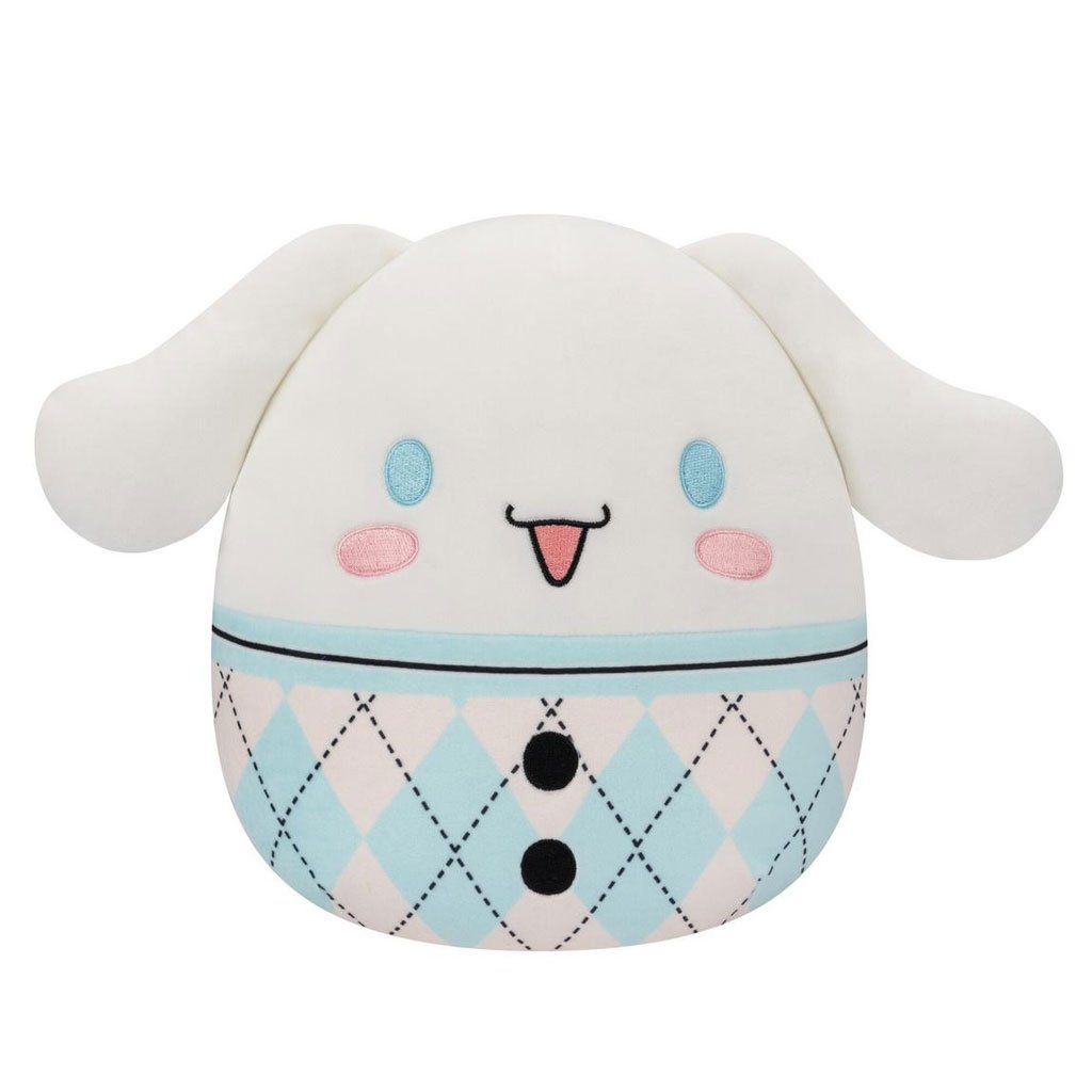 Squishmallows Sanrio 8" Plaid Cinnamoroll Plush Toy
