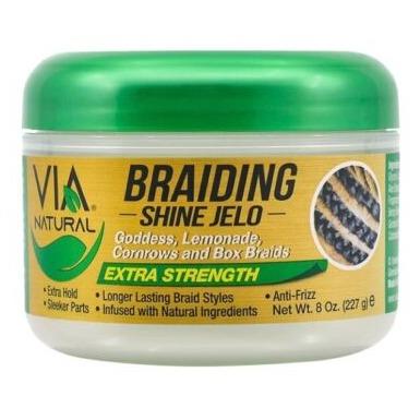 Via Natural Braiding Shine Jelo  8 oz