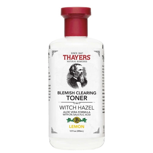 Thayers Natural Remedies Facial Toner Witch Hazel With Aloe Vera - Alcohol Free 12 fl oz