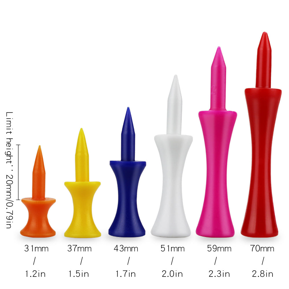 Golf Plastic Nail Wheel-Shaped Ladder Limit Plastic Bracket - Blue Force Sports