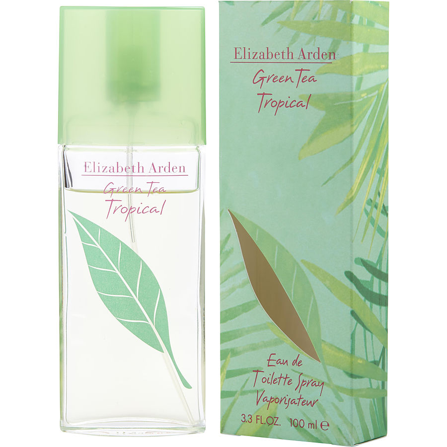 Green tea tropical by elizabeth arden edt spray 3.3 oz