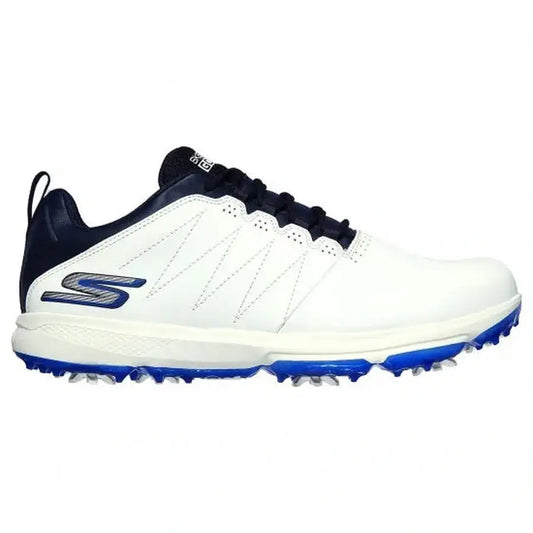 Skechers Men's GO GOLF Pro 4 Legacy Spiked Golf Shoes - White